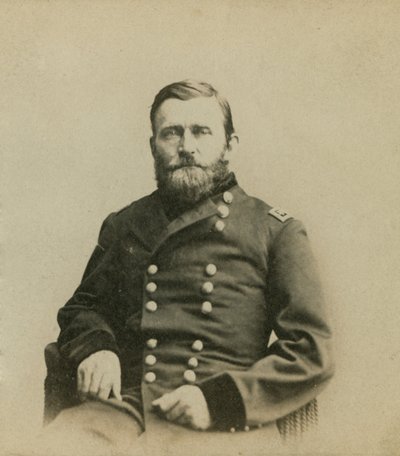Lieutenant General Ulysses S. Grant (1822-85) by American Photographer